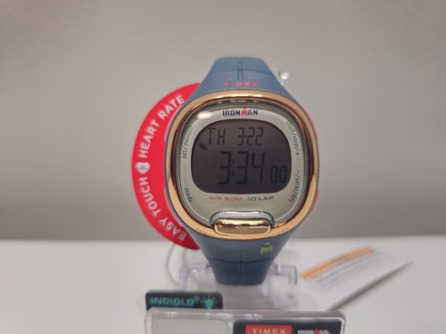 Timex Ladies' Ironman Activity & Heart Rate Monitor Watch Rose Gold-Tone - NEW - Picture 4 of 8