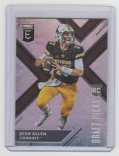 JOSH ALLEN 2018 Elite Draft Picks Rookie Card #103 SP RC Dark Jersey Variation