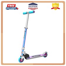 Razor A Kick Scooter Special Edition Holographic Aluminum Foldable Ages 5
