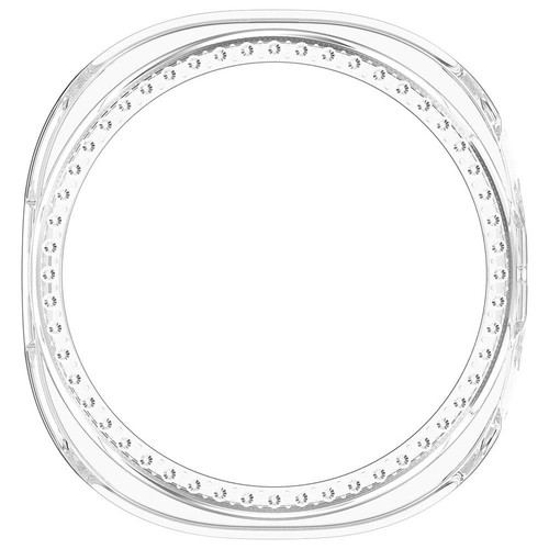 Pour Samsung Galaxy Watch 8 40 mm simple rangée - demi couverture diamant C7J1 - Photo 14 sur 29
