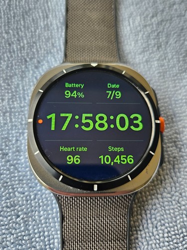 Galaxy Watch Ultra, 47mm, Titanium Silver, Used, Bluetooth / Wifi + 4G LTE - Photo 9 sur 9