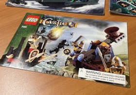 LEGO Castle/Knights Kingdom/Nexo Knight Lot of 4 Manuals 7091 8780 8801 70335