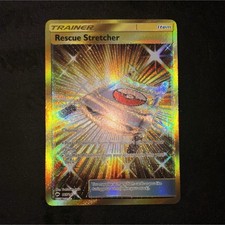 The Pokémon Company Rescue Stretcher Secret Rare Holo 165/147 SM Burning Shadows on eBay