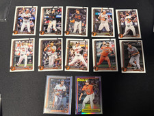 2025 TOPPS UPDATE BALTIMORE ORIOLES COMPLETE 12 CARD TEAM SET - 2 BONUS CARDS