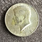 1968-D Kennedy Half Dollar