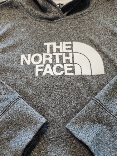 The North Face Women’s Pullover, Sz L, Kangaroo Pocket, Gray/ white - Picture 2 of 10