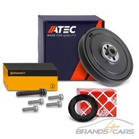 Atec Riemenscheibe + Conti Schraubensatz FÜR VW Transporter T4 BUS LT 2.5 TDI