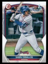 2023 Bowman Draft #BD-110 Sabin Ceballos