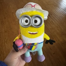 Ty Beanie Babies Despicable Me 3 Minion Tourist Jerry 8” Vacation Plush
