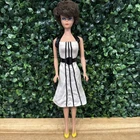 Vintage Barbie 1977  BEST BUY Fashions #9961 Black & White Dress Heels - No Doll