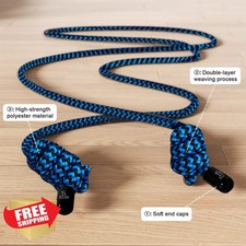 Flow Rope Fitness Jump Rope 9 Ft Adjustable Workout Cardio Training