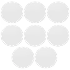 8pcs Handbag Base Shaper - Acrylic Bag Bottom for Crochet Transparent Basket