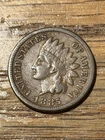 1885 INDIAN HEAD CENT VERY FINE VF