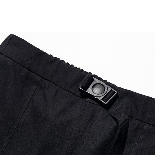 Mens Cargo Pants Hip Hop Harem Pants Casual Loose Baggy Pockets Trousers Black - Picture 10 of 15