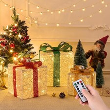 JOYIN Collar De Navidad LED Con 12 Bombillas Y 6 Modos De Flash – Para Adultos Y Niños