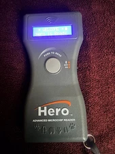 Hero Universal Microchip Reader/Scanner by Microchip ID (Black)