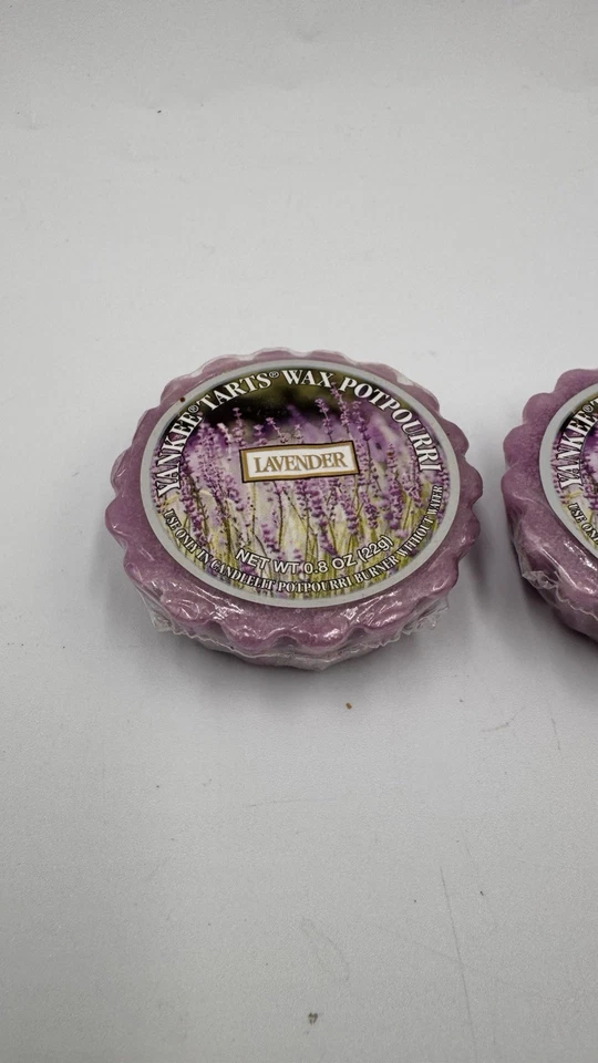 Lot Of 2 Yankee Candle Lavender Tart Wax Potpourri Vintage Rare Retired HTF - Image 3 of 4