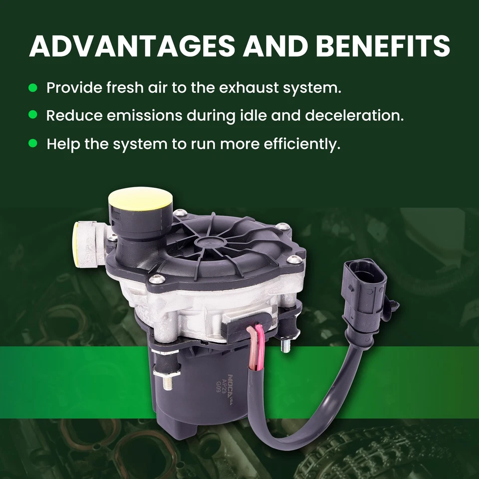 Bomba de inyección de aire secundaria apta para Audi S4 S5 S6 S7 S8 RS7 A4 A5 A8 Quattro V6 V8 Foto 3 de 4