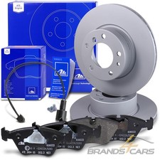 ATE BREMSSCHEIBEN +BREMSBEL�GE +KONTAKT VORNE F�R BMW 5-ER E34 7-ER E32