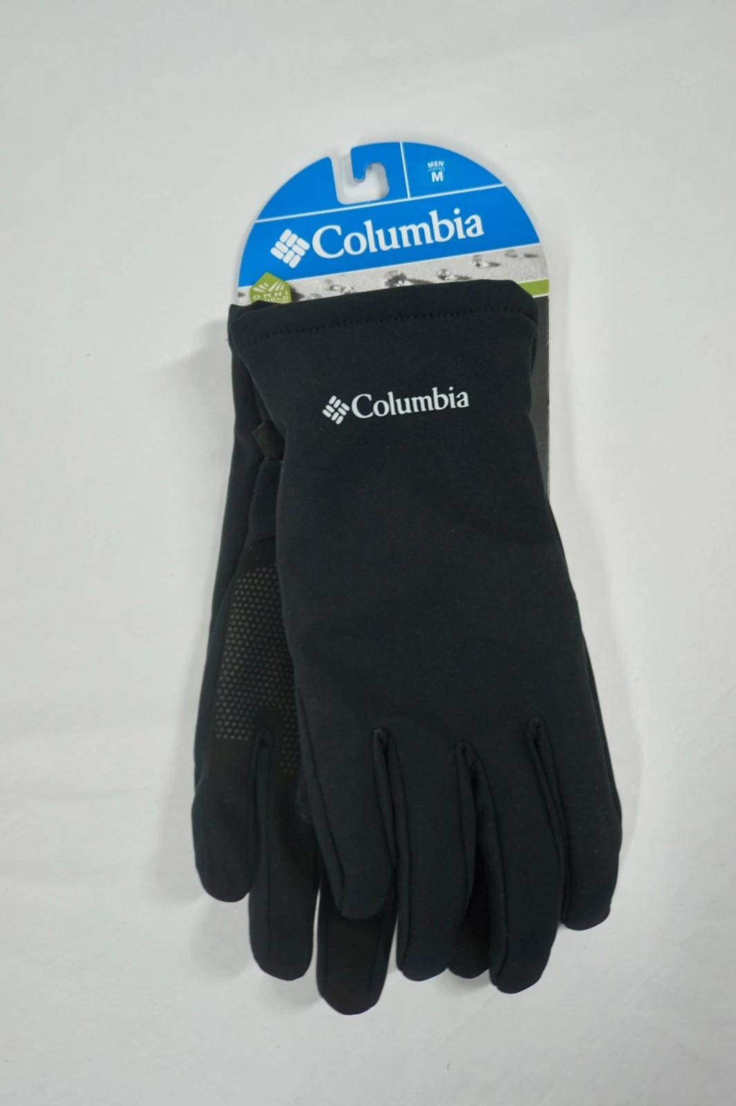 Columbia Ascender III Softshell Glove Men's Medium Black NEW NWT $35 MSRP