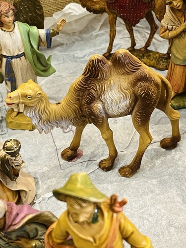 LOTE DE 15 PIEZAS: Figuras de Belén de Colección Italia Fontanini Landi: Jesús Gaspar Rey Noé - Imagen 16 de 24