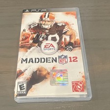 EA SPORTS Madden NFL 12 Sony PSP UMD w/ Case E Everyone NTSC-U/C 2011