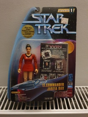 ''STAR TREK 5 INCH WARP FACTOR 1 FIGUR LT. COMMADER JADZIA DAX OVP''