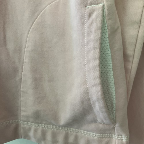 Ann Taylor Loft Stretchy Cotton Full Zip Hoodie ~PINK ~ Size M~ NICE! - Picture 3 of 9