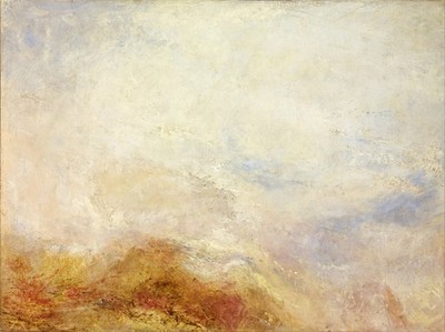 Turner A Mountain Scene Val D Aosta 1845 Romantische Meereslandschaft Wandkunstdruck Poster