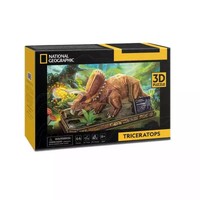 Puzzle 3D Triceratops National Geographic DS1052 Cubic Fun Dante