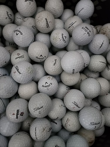 Lote de 50 pelotas de golf usadas marca mixta Callaway-Titleist-TaylorMade-Srixon - Imagen 12 de 12