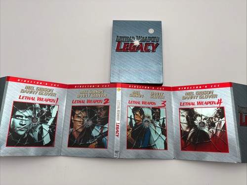 Lethal Weapon: Legacy DVD Set Complete Collection Movie 1 2 3 4 Rare US Edition