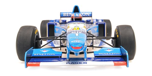 Minichamps 1/12 BENETTON RENAULT B195 MICHAEL SCHUMACHER WIN EUROPE GP W.C. 1995 - Picture 3 of 6
