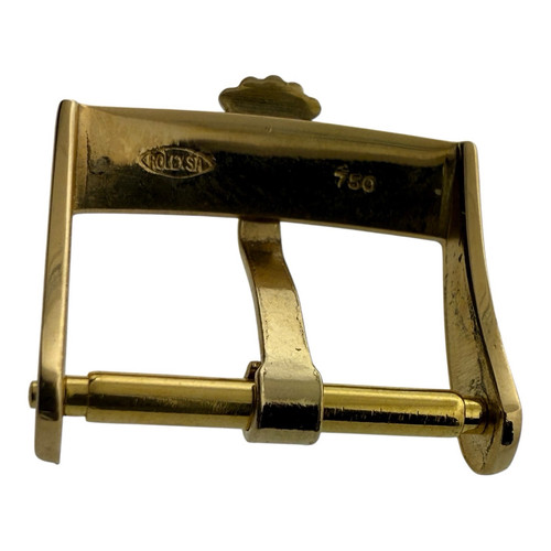 ROLEX 18k Gelbgold 16mm Logo Buckle - Bild 5 von 15