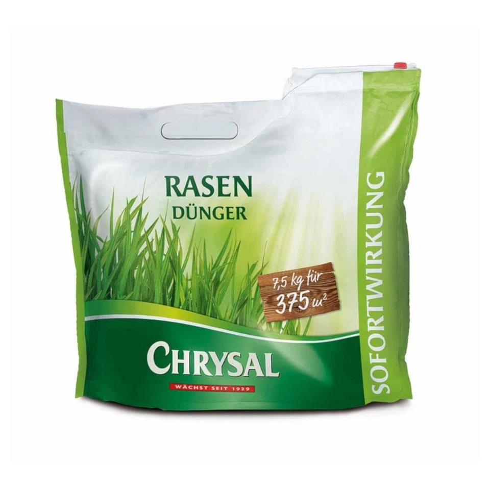 Chrysal Rasendünger Maxi Bag 7,5 kg mineralisch mit Sofortwirkung Nährstoffe