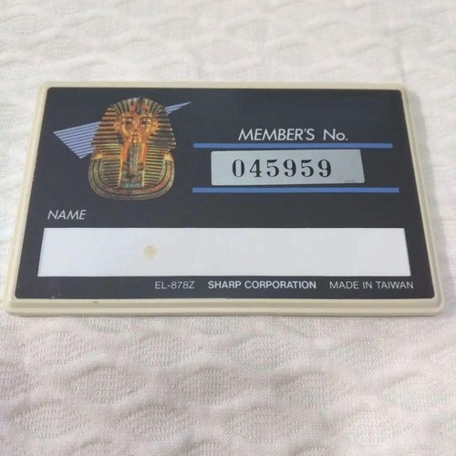 SHARP X68000 Taschenrechner - Club Member Exclusive getestet funktioniert mit Original Etui - Bild 22 von 24