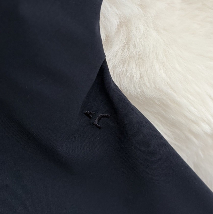 ADAY Navy Something Borrowed Stretch Recycled Nyl… - image 5