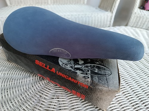Sella Saddle CINELLI UNICANITOR Mod 3 suede NOS NIB RARE 70’s Laser