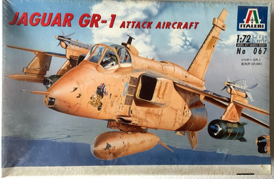   Italeri 067 1:72 Jaguar GR-1 ''Attack Aircraft'' - versiegelt (GN185-12R1/2)