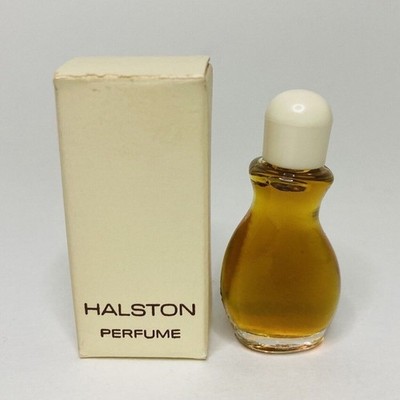 Rare Vintage Original HALSTON PURE Perfume MINI PARFUM Elsa Peretti Bottle 2 mL