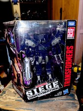 Transformers Shockwave New In Box Complete WFC Siege Leader Class