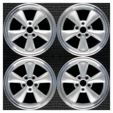 Set 2005 2006 2007 2008 2009 Ford Mustang Oem 17 Silver Spokes Wheels Rims 3589