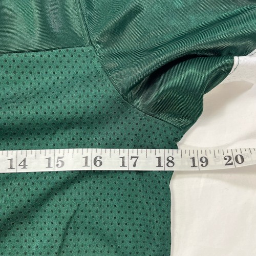 Michigan State Spartans Football Jersey Women’s M Green V-neck Lace Up Mesh MSU - Picture 10 of 14