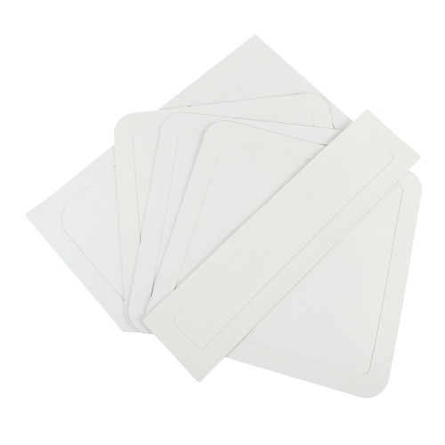 Plinthe de baseball de baseball de 5pcs Simple Base Simple Tapis de base