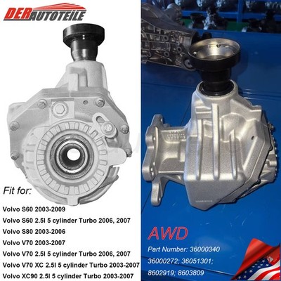 For Volvo V70 XC70 S60 XC90 03-09 AWD Angle Gear Transfer Case Assembly 5-speed