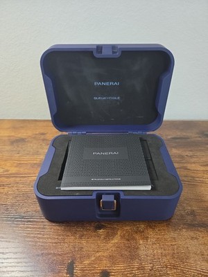 PANERAI SUBMERSIBLE ABS OEM WATCH BOX BLANK WARRANTY INSTRUCTION CERTIFICATES 