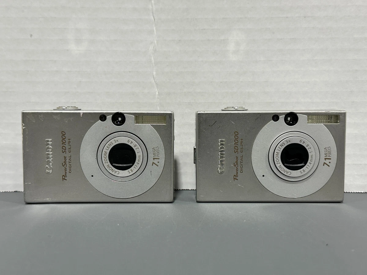 Canon PowerShot SD1000 Digital Cameras for sale | eBay Canon PowerShot SD1000 Digital Cameras for sale | eBay