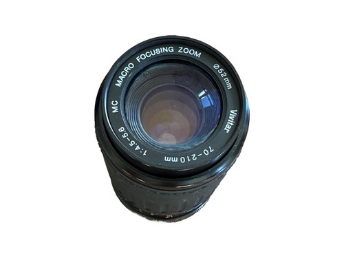 Vivitar 70-210mm Lens, Vintage 1970s Zoom Lens, MC Mount - Picture 3 of 4