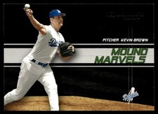 2004 Donruss Mound Marvels Black Kevin Brown 099/175 Los Angeles Dodgers #MM4