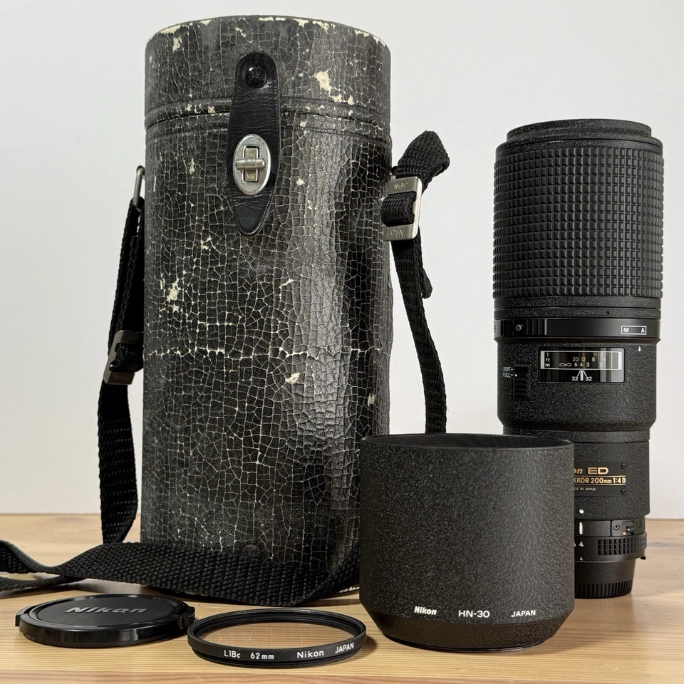 [AS IS] Nikon AF Micro Nikkor 200mm F4 D IF ED Macro Lens From JAPAN G 7956 - Image 4 of 4